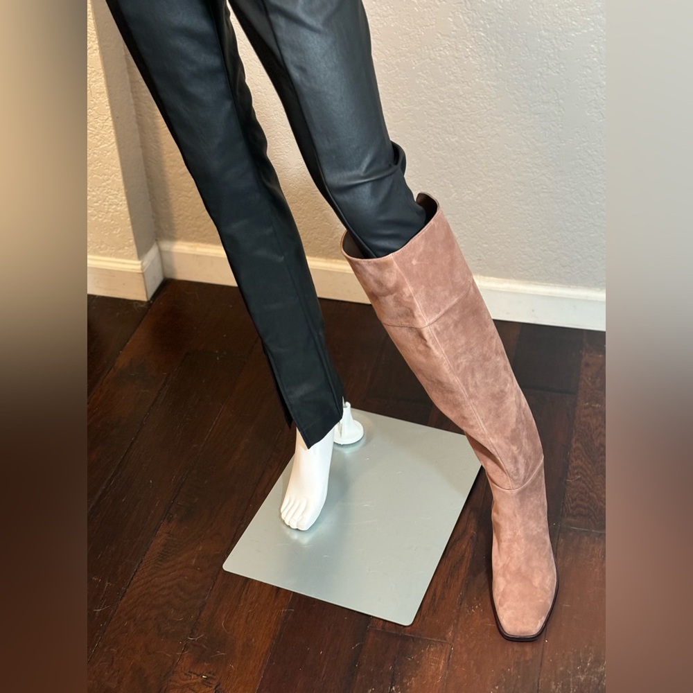 NEW Antonio Melani Rilee Suede Over-the-Knee Dress Boots - Picture 3 of 13
